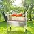 VEVOR 50W Stainless Steel Rotisserie Grill Roaster with Back Cover Guard,46 Inch BBQ Small Pig Lamb Rotisserie Roaster, Max Capacity 90 Lbs Rotisserie Roaster Grill for Camping Outdoor