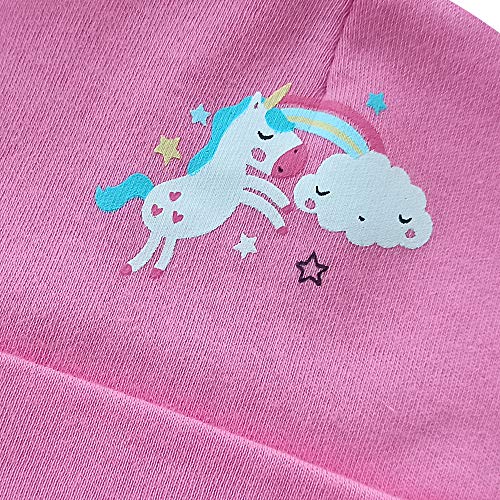 Newborn Unisex Baby Boy Baby Girl Hats 0-6 Months Unisex Organic Cotton Caps and Mittens Set, White153