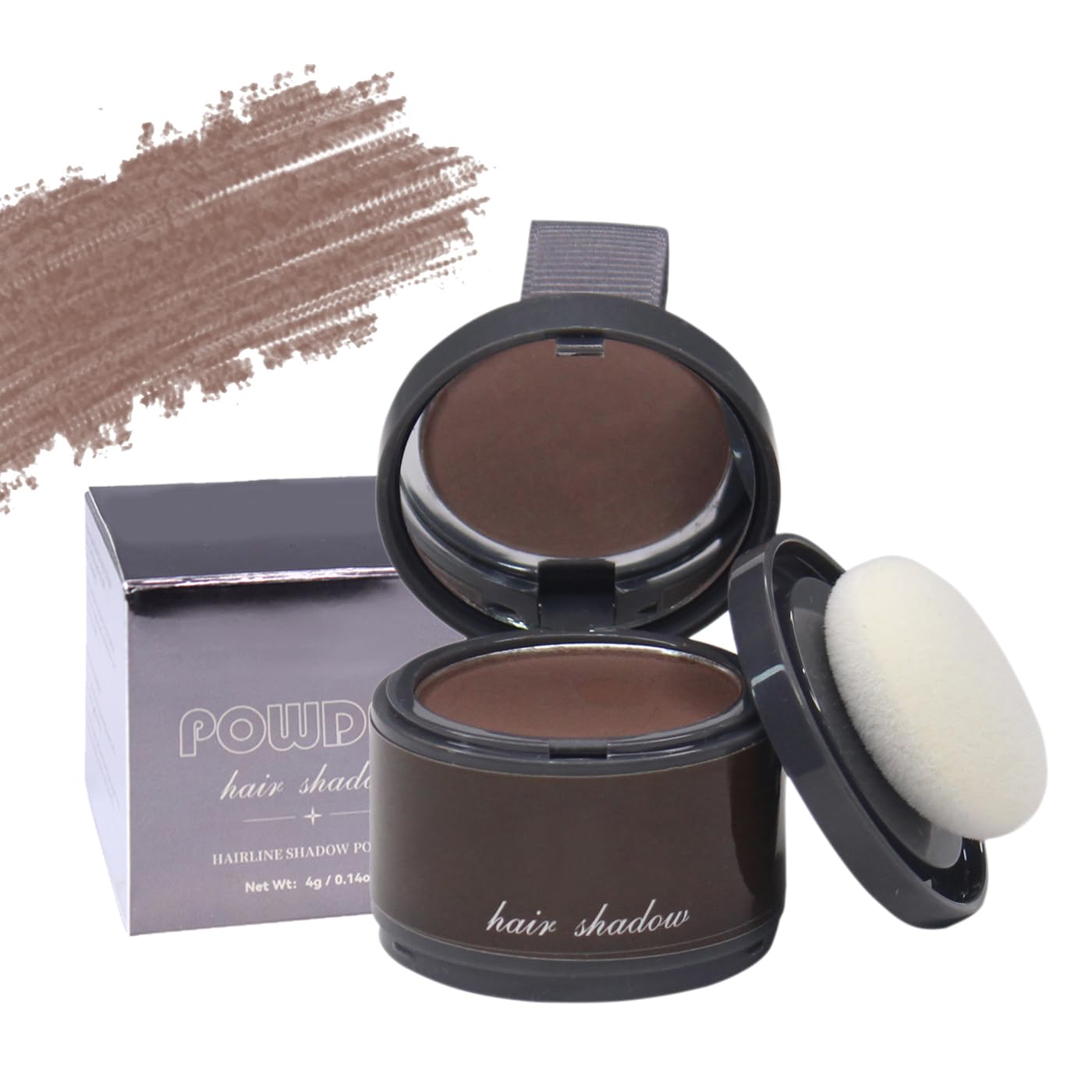 MAJIK Root Touch Up Hair Powder| Instantly Conceals Hair Loss| Medium Brown