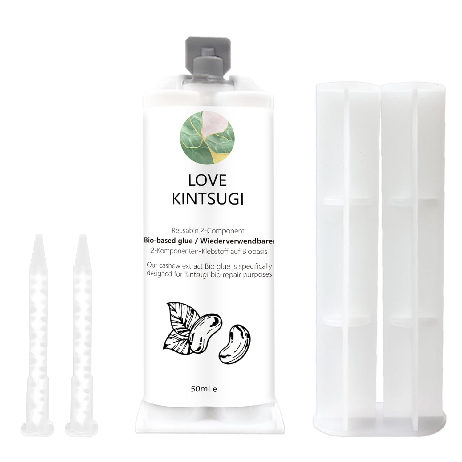 Bio Epoxy Kintsugi Glue,Food Safe Bio Kintsugi Repair Glue Can Quickly