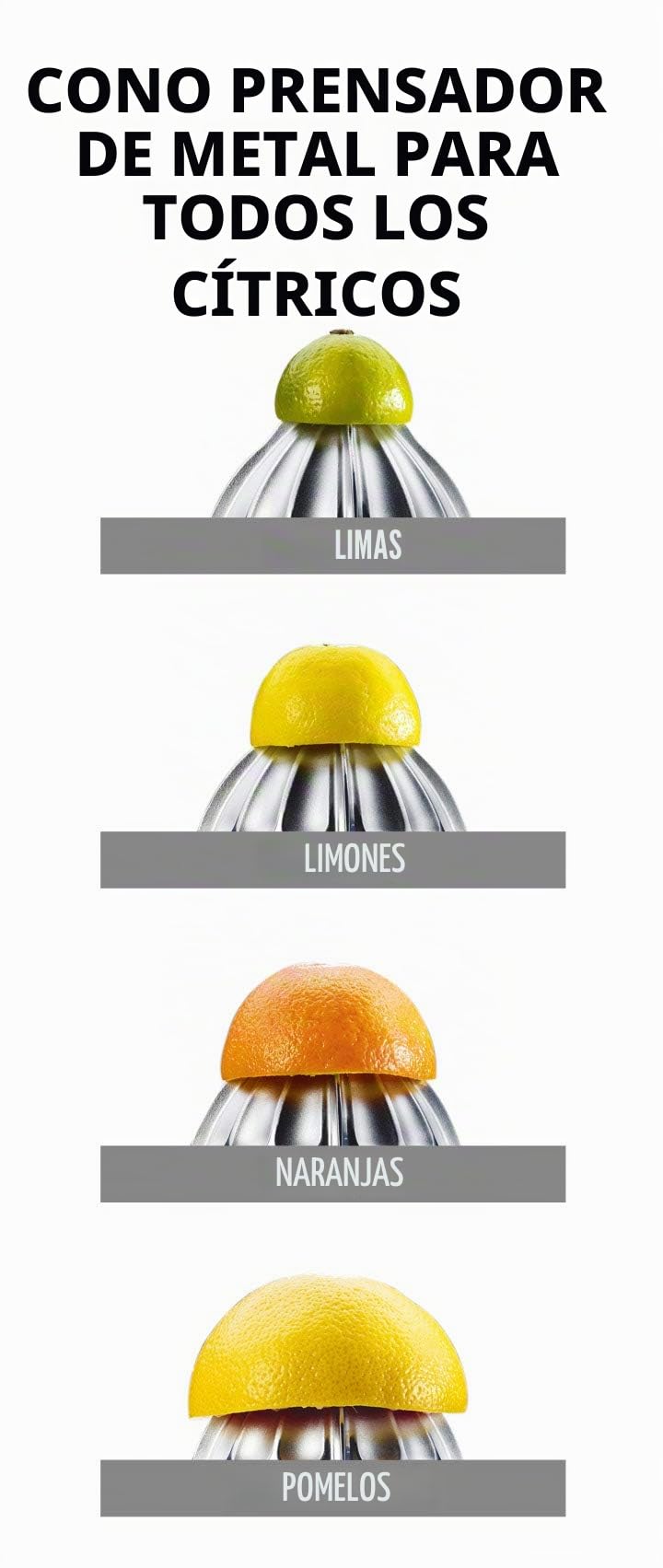GASTROBACK Exprimidor Advanced Pro S 41150, 100 W, aluminio fundido, arranque automático, insertos de acero inoxidable | Exprimidor de naranjas, limones y cítricos – Palanca exprimidor de naranjas automático – 35 cm
