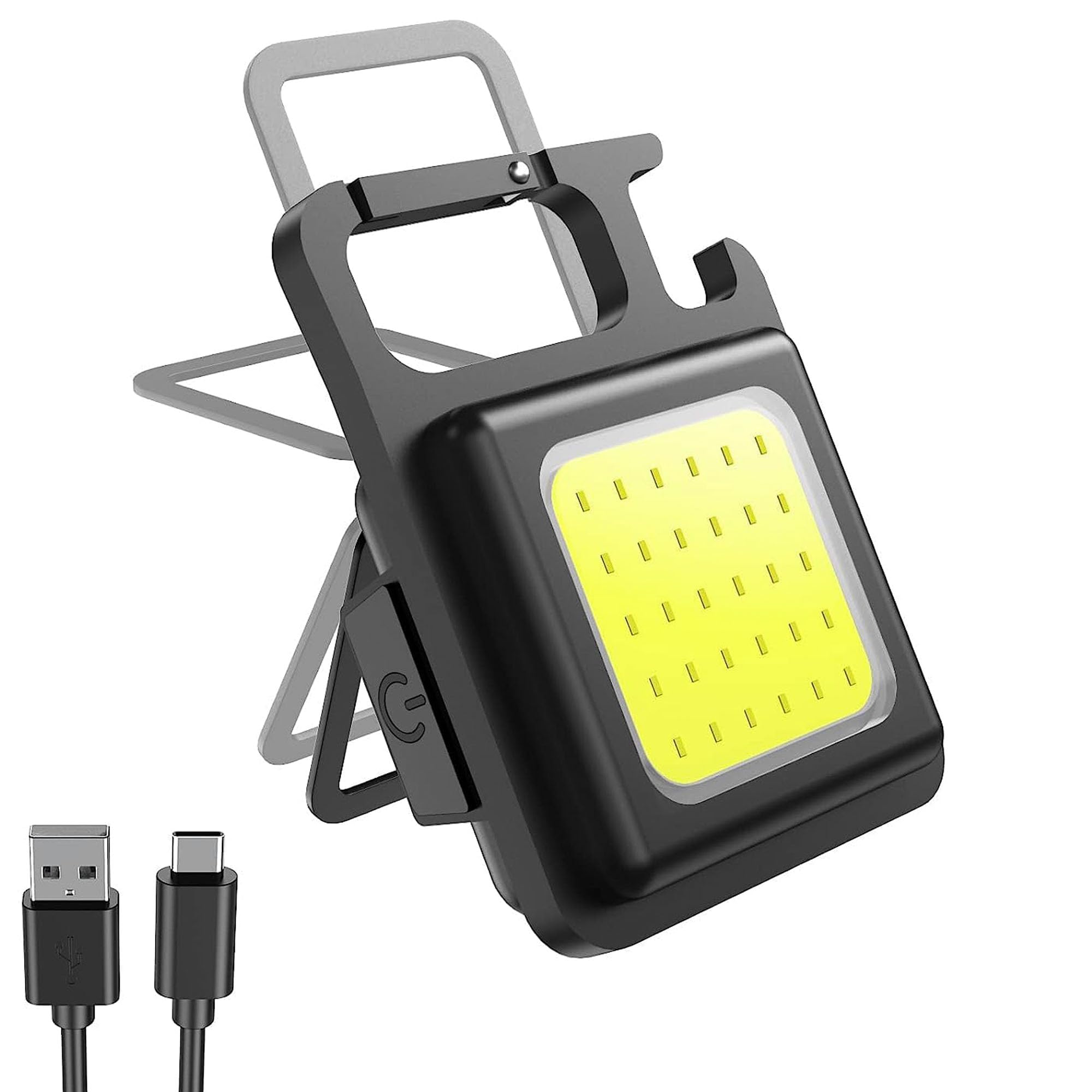 Versa-Mart Magnetic Torch Rechargeable Long-Range Mini LED Flashlight with Mini USB - Your Ultimate Camping & Portable Lamp Solution