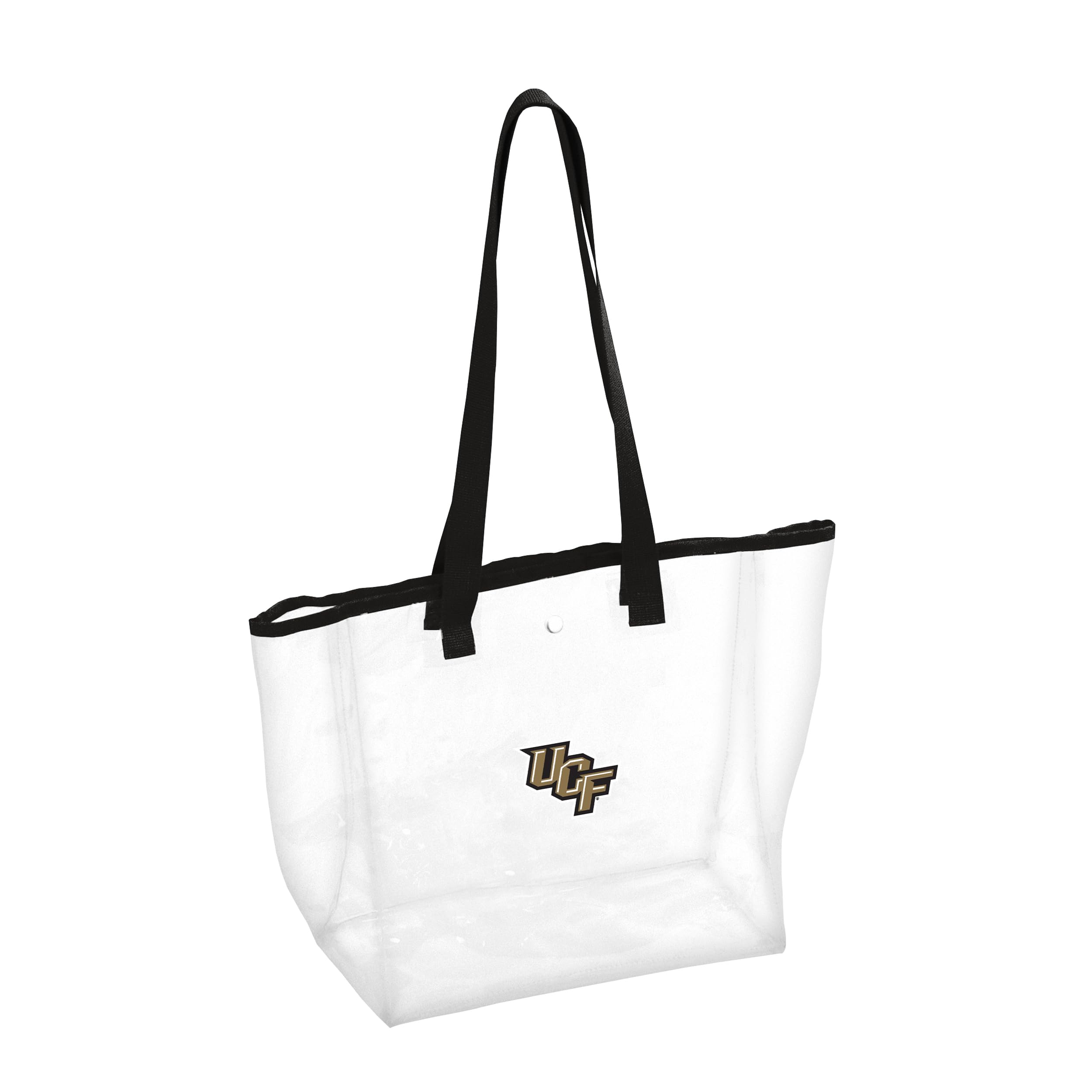 Logo Brands Officially Licensed NCAA Unisex Stadium Clear Tote, One Size, Team Color