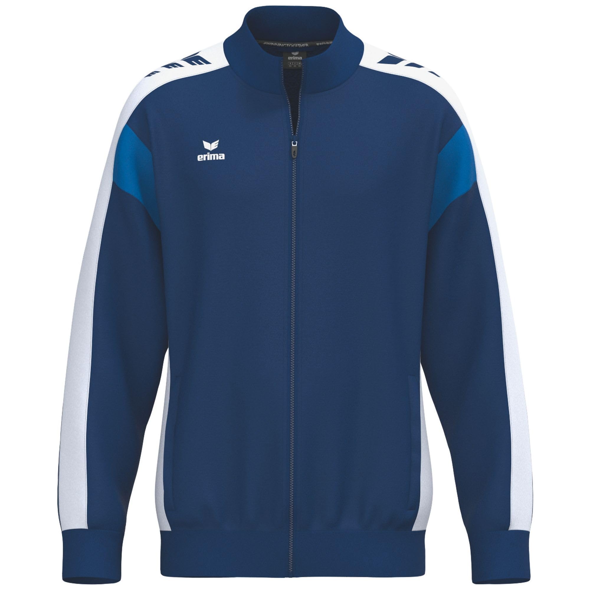 Erima Unisex Celebrate 125 Training Jacket (1032597), new navy/white, 3XL