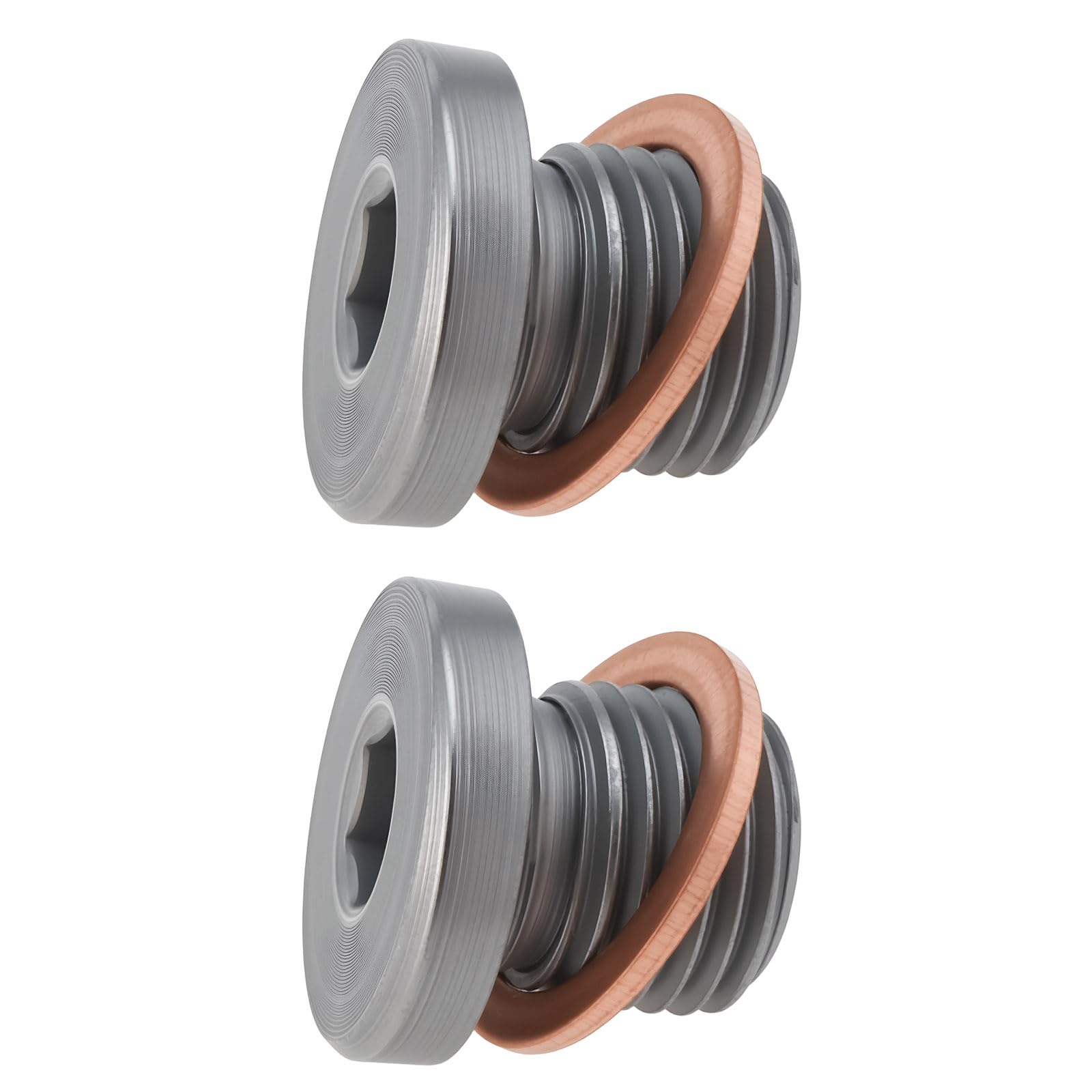 2 szt. M10 x 13 mm korek spustowy oleju z uszczelką N90281802 kompatybilny z Volkswagenem, kompatybilny z Audi