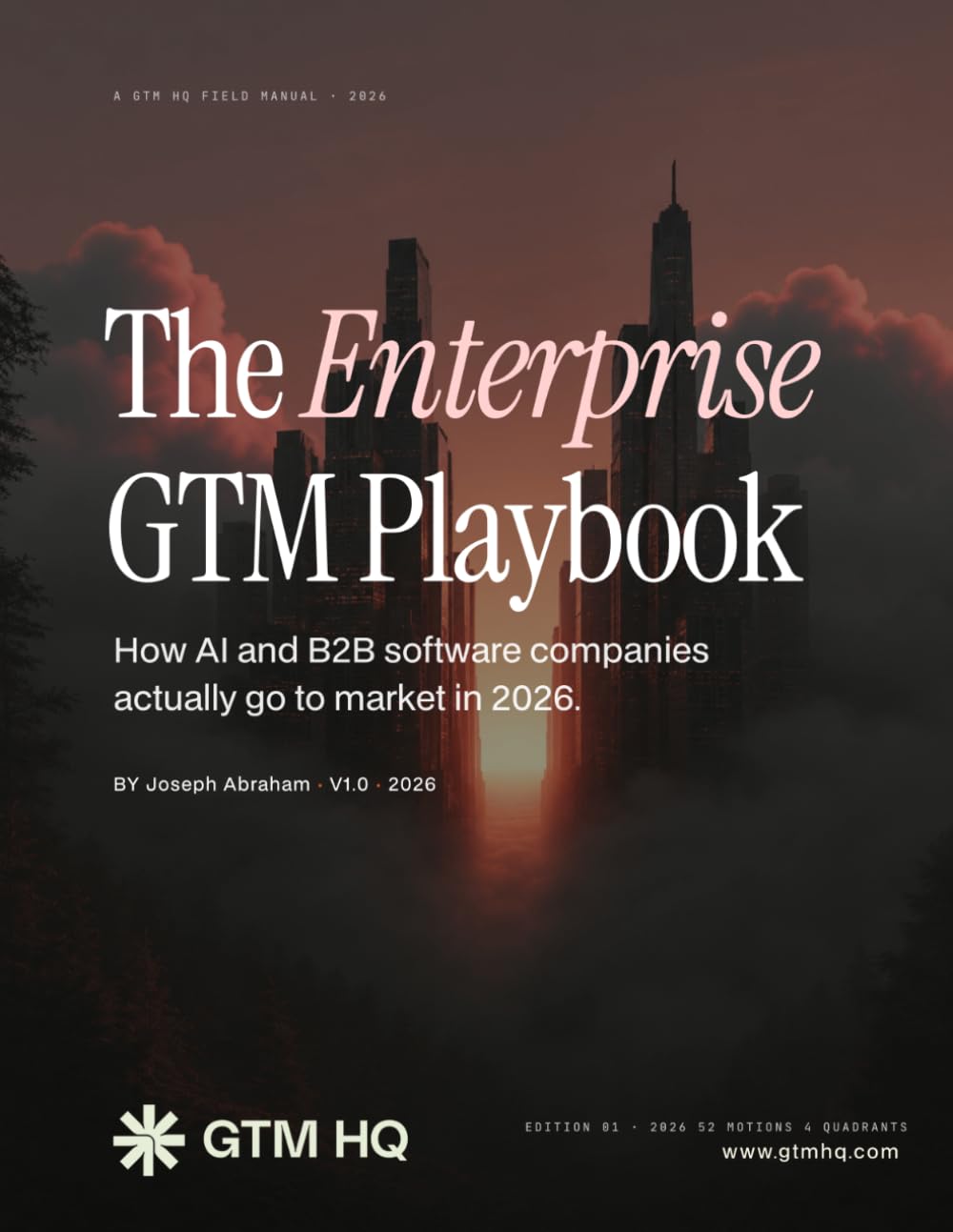 The Enterprise GTM Playbook: How AI and B2B software companies actually go to market in 2026