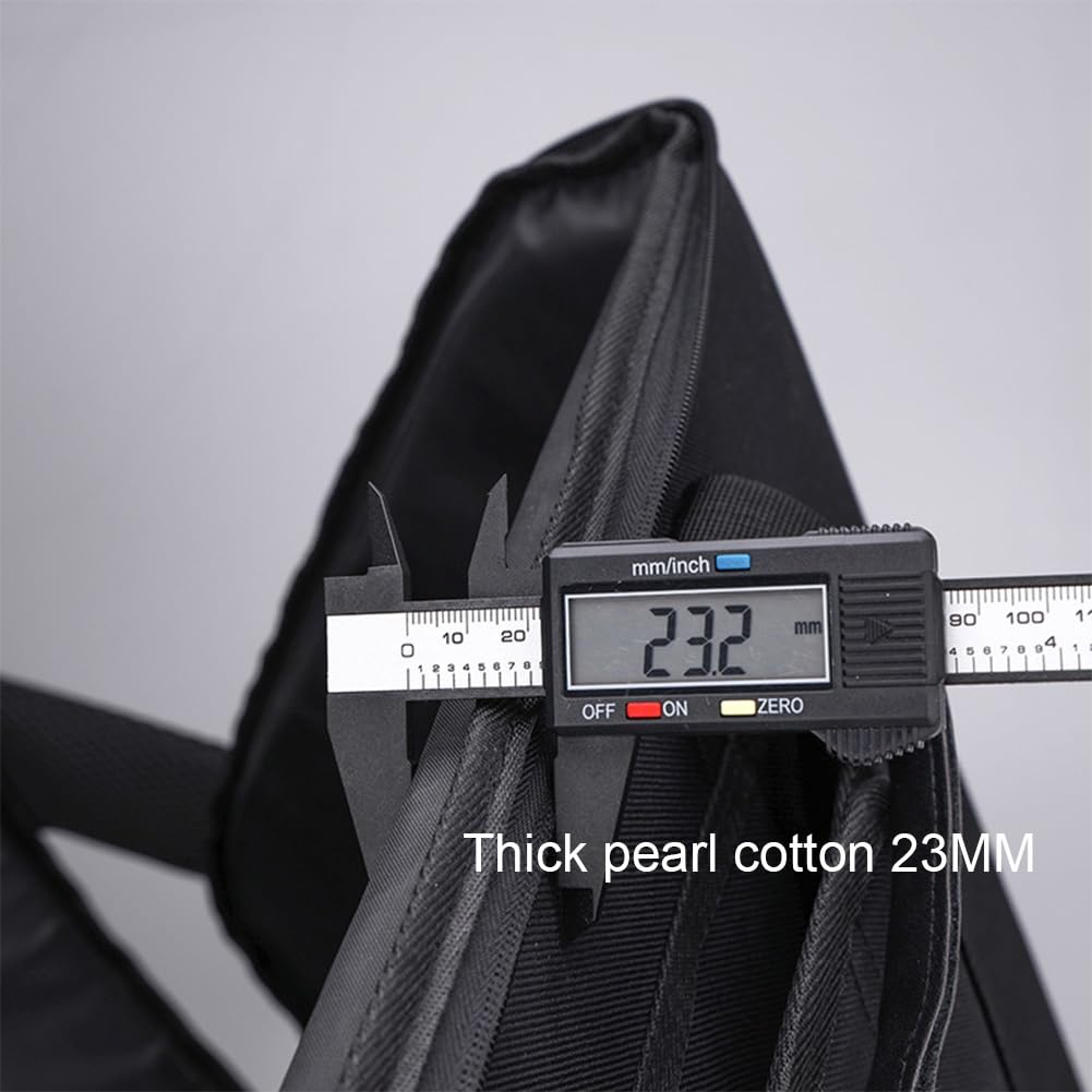 Trolley e Borsa per Fisarmonica, Tessuto Oxford Ispessito Impermeabile e Antiurto con Cinghie Regolabili, Ruota Universale, per fisarmoniche 48-120 Bassi(96 Bass)