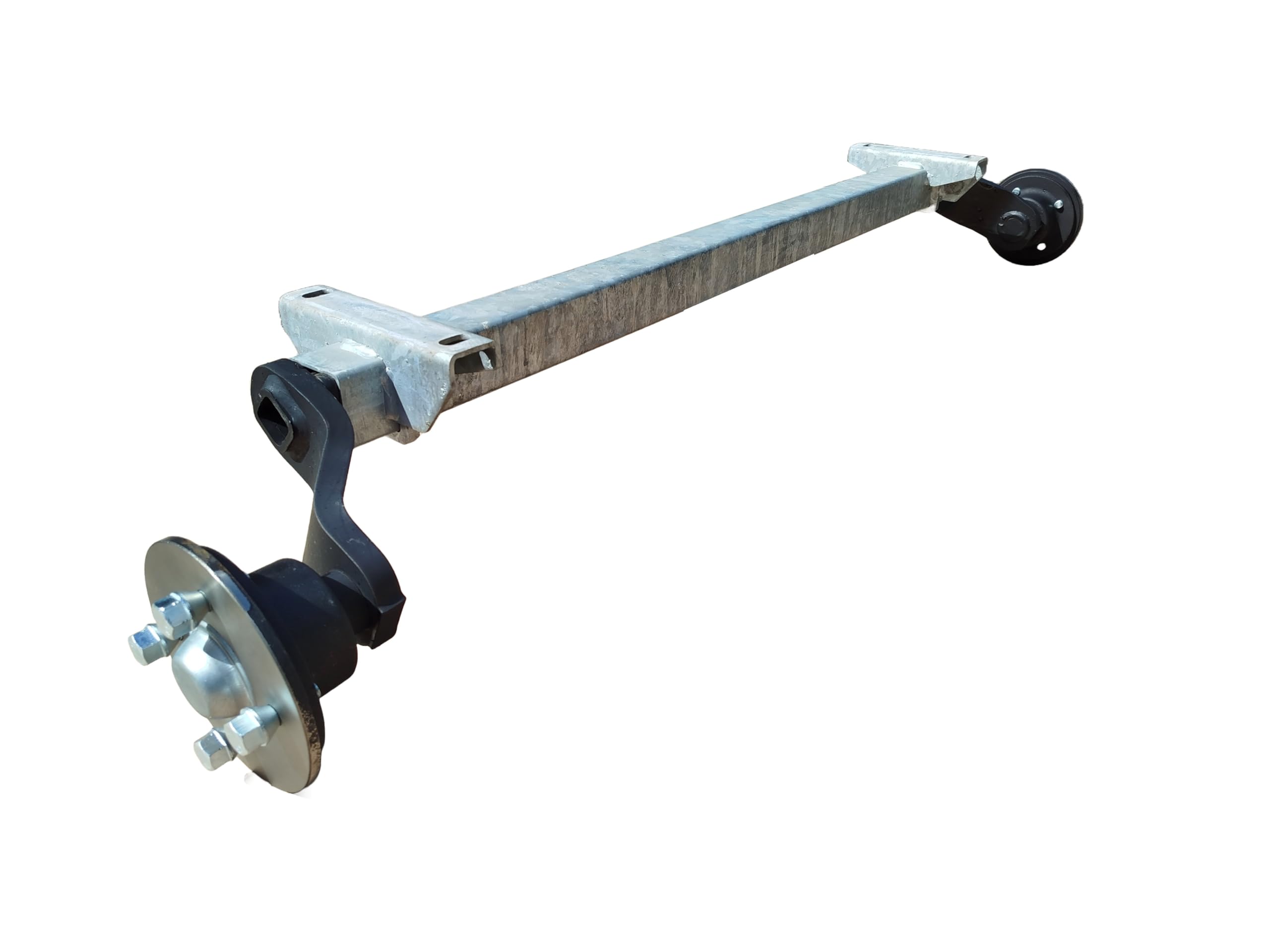 HGW 750 kg Achse für Anhänger - AM: 1000 mm - LK: 4 * 100 - Anhängerachse