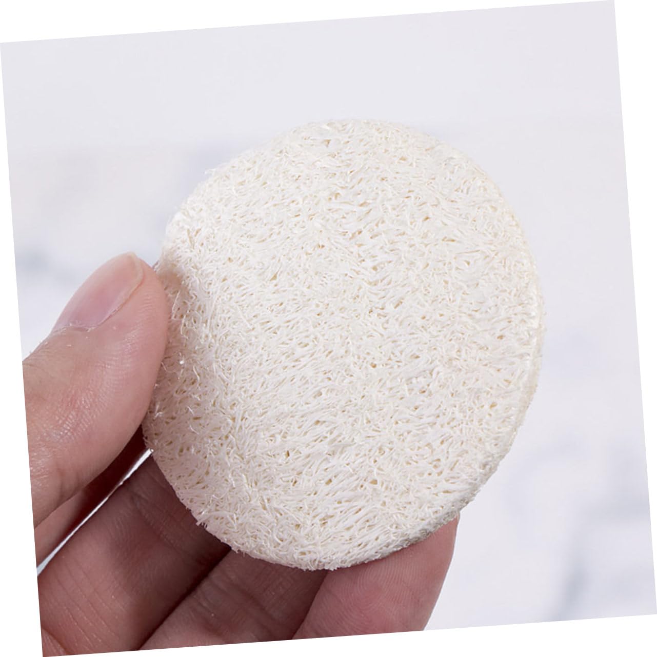 FOMIYES 2sets Professional Skin Care Puff Makeup Rounds Pads Gentle Exfoliant 20pcs*2