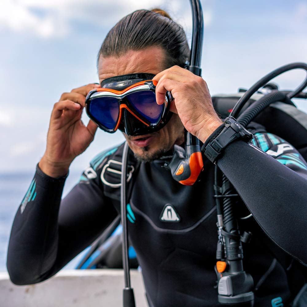 Tusa Paragon scuba diving mask pro filtro UV lenti correttive compatibili