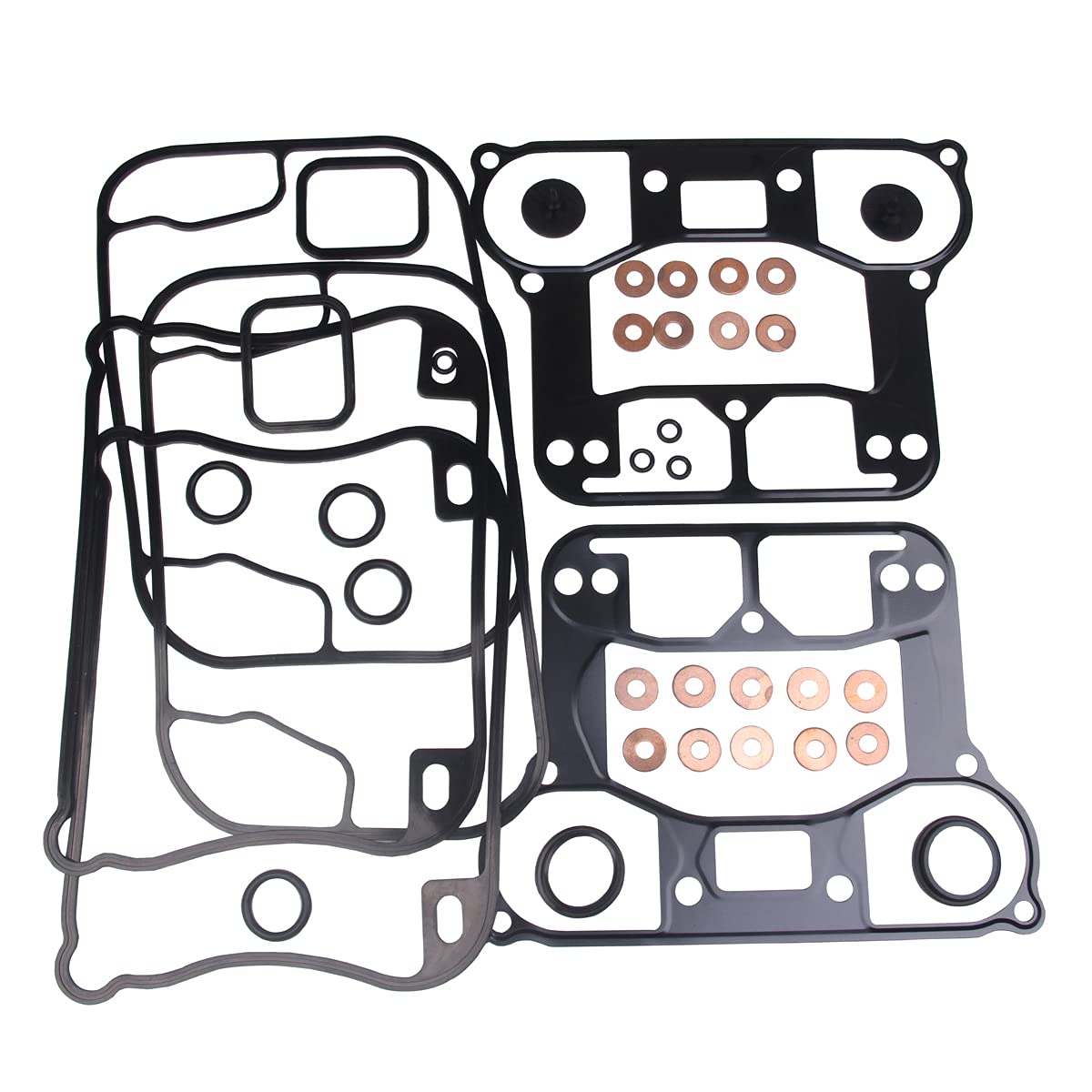 BH-Motor New Gasket Kit for 1989-2003 Sportster XL XLH XL1200 xl883 Sporty Rocker Box Replace # 17030-91