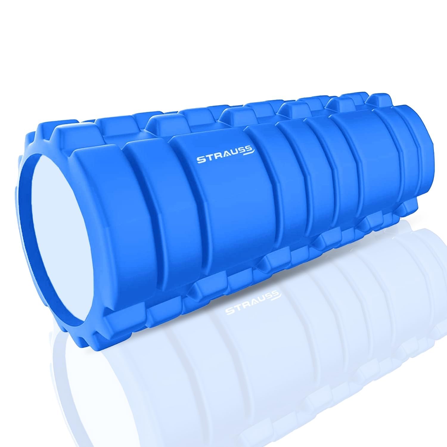 Strauss Deep Tissue Massage Foam Roller|High-Density Muscle Roller for Myofascial Release, Physical Therapy, Yoga, Pilates|Exercise Equipment for Deep Tissue Massage and Muscle Relief|45cm,(Blue) (B08GFX2699) Amazon Price History, Amazon Price Tracker