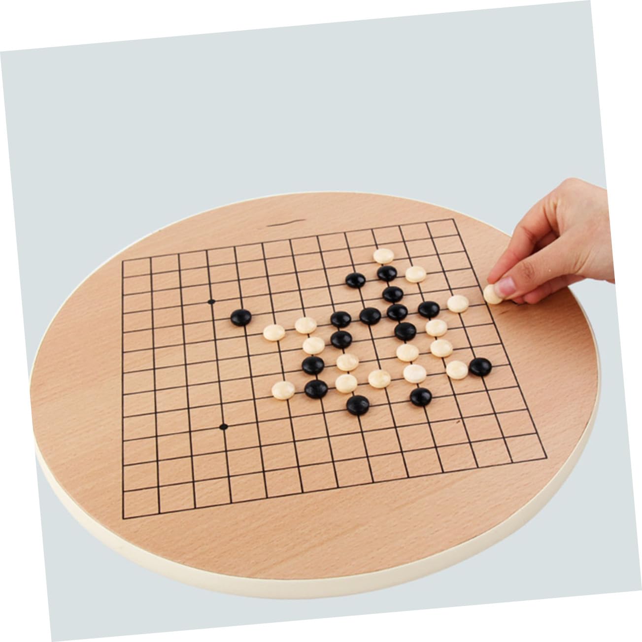 Uonlytech Gioco da Tavolo Educativo in Materiale Sintetico Marrone , Set Resistente e Non Facile da Rompere per Ragazzo Ragazza come Gioco da Scrivania
