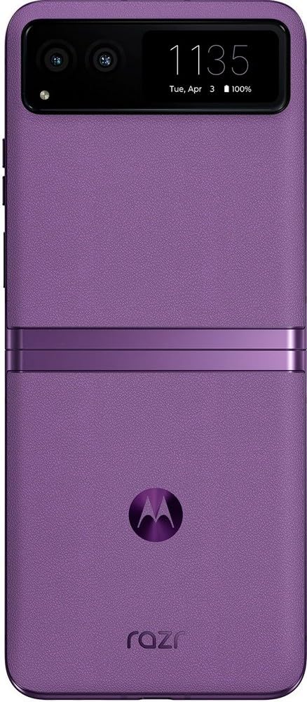 Amazon.com: Motorola Razr 40, Fully Unlocked | Purple, 128 GB, 6.9