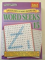 Puzzler's Jumbo Book Word Seeks #15 1592380573 Book Cover