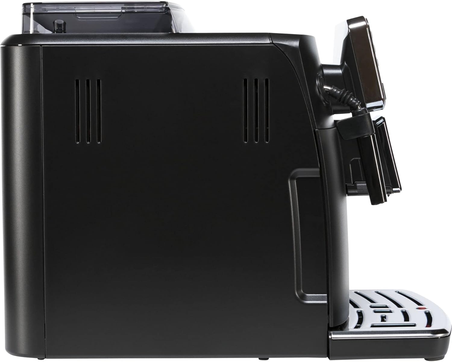 Gaggia Cadorna Style, Macchina da Caffè Automatica per Espresso e Cappuccino, Caffè in Grani o Macinato, RI9600/01, 1900W, 2 tazze, Nero, 100% Made in Italy