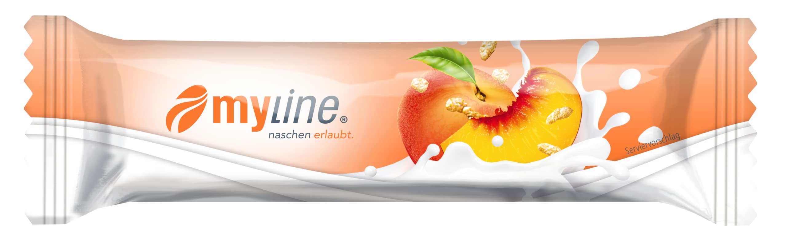 myline Riegelbox Pfirsich-Joghurt-Crisp, 24 x 40g