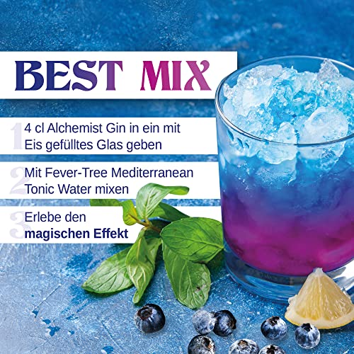 Alchemist Gin - der Farbwechsel Gin mit Heidelbeeren - ändert die Farbe bei Zugabe von Tonic - 500 ml – Bild 7