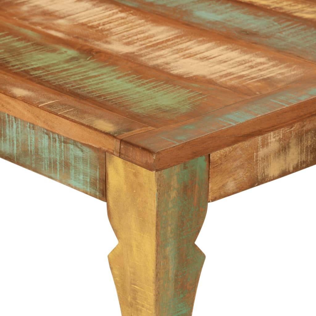 Fengshui Stół do jadalni 110 x 52 x 76 cm lite stare drewno