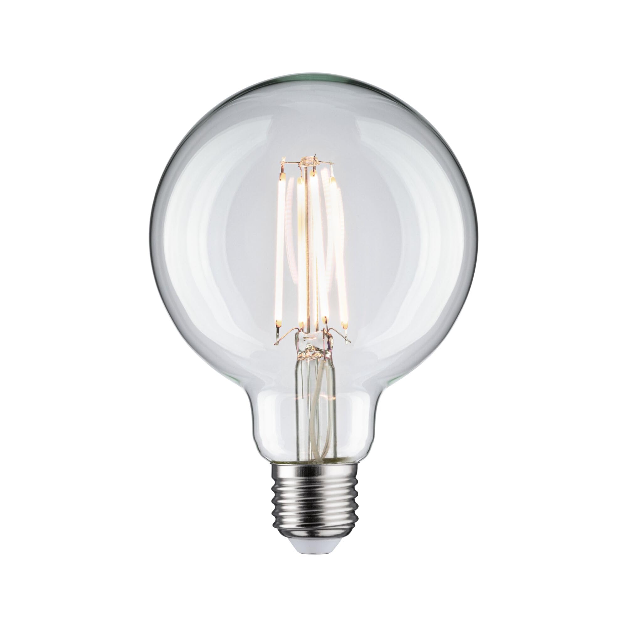 Paulmann 28958 LED Globe Filament G95 7.5 W Classic Light Bulb Opal 4000 K Neutral White E27