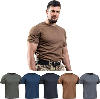 Outdoor Performance Tactical Shirt,Mens Quick Dry Sport Shirt,Tactical Shirt for Men