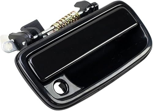 Miniatura 67 de TRQ Manija de la puerta exterior trasera izquierda del lado del conductor negra compatible con Honda Civic 2001-2005