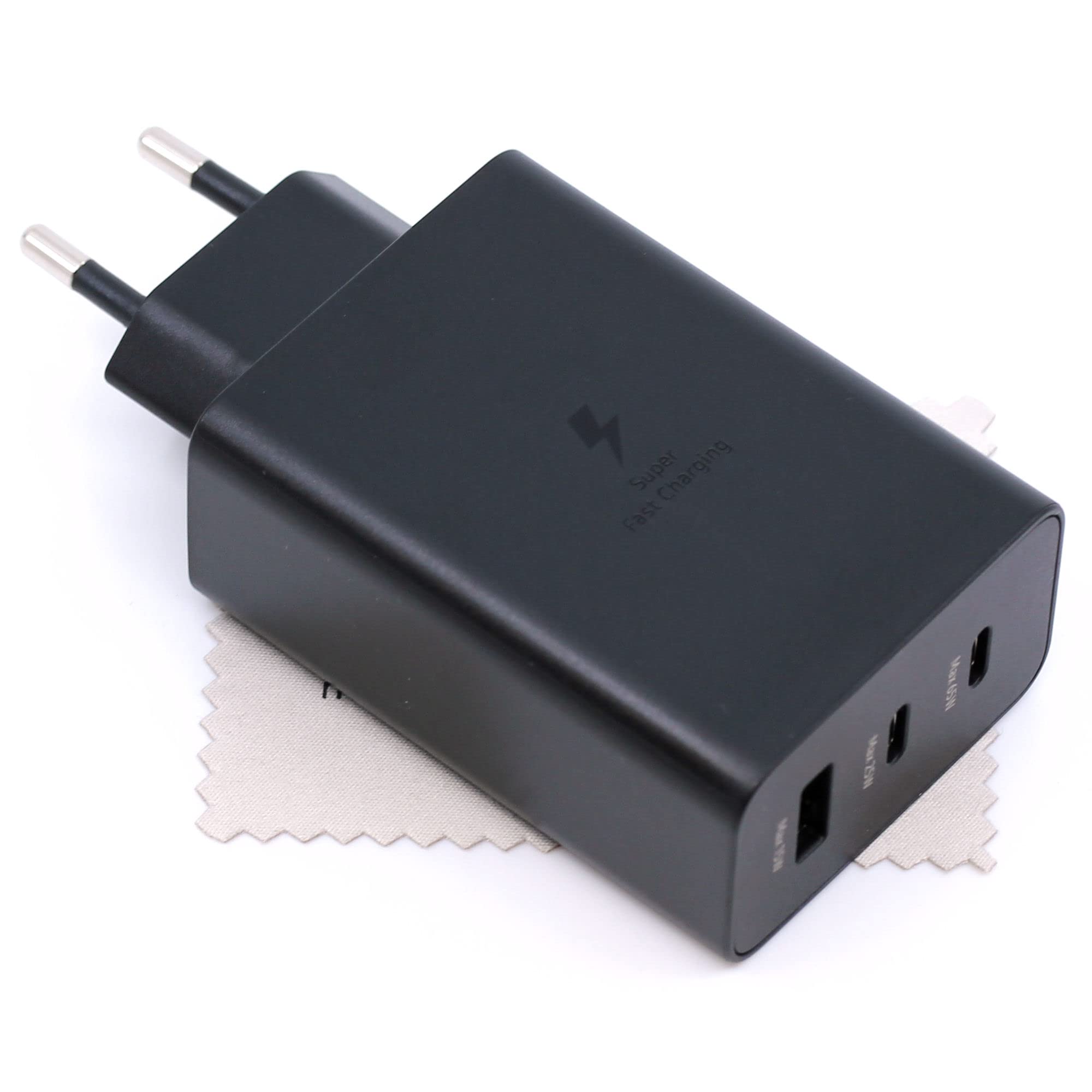 Chargeur pour Samsung S22 Ultra S22 Plus 65W USB-C avec Chiffon mungoo
