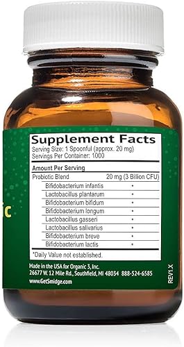 Miniatura 2 de Smidge® Polvo probiótico sensible y cuchara de dosificación (GutPro®)