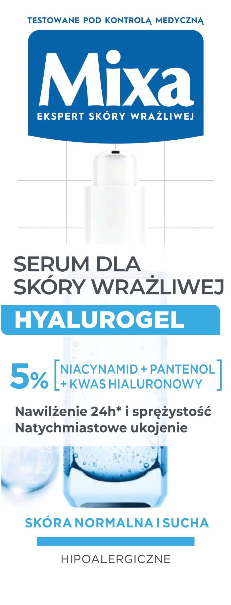 Mixa Hyalurogel Serum dla Skóry Wrażliwej 30ml