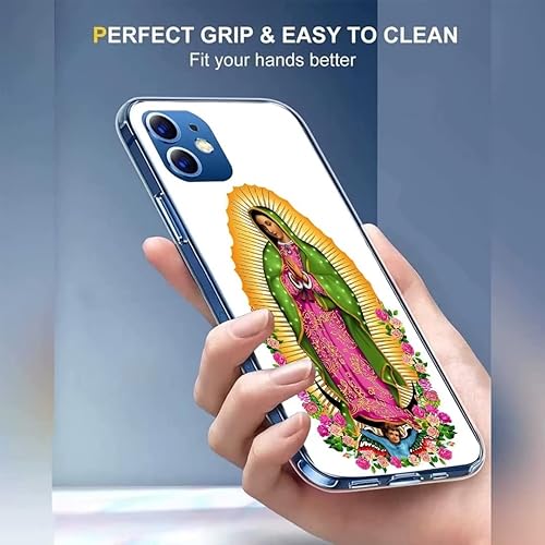 Miniatura 7 de Funda de teléfono compatible con iPhone 14 Pro Max Immaculate Mary Religious Christian Conception Religion Católica Virgen Cristianismo Silicona a