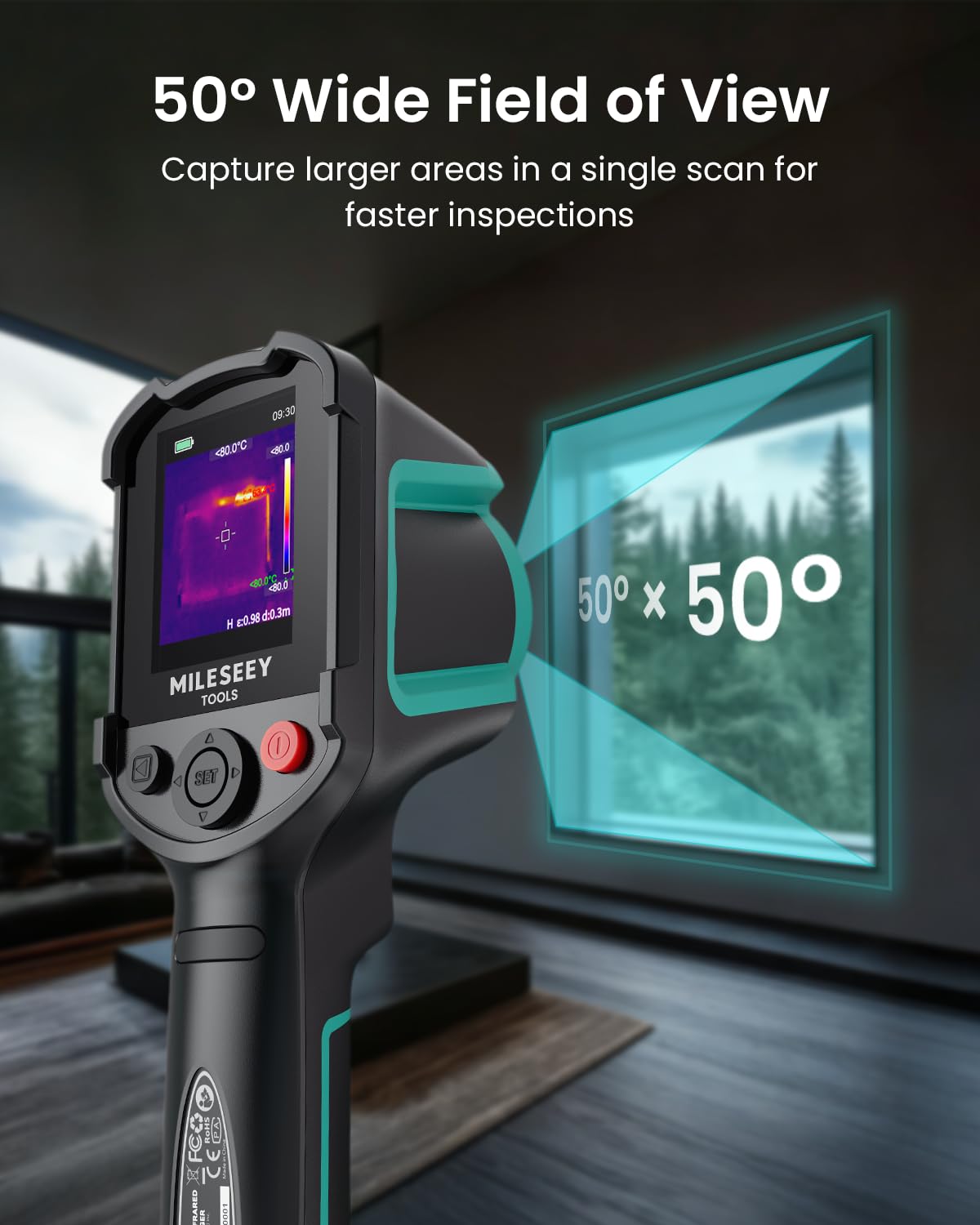 MILESEEY TR10 Thermal Camera - See Heat! -7
