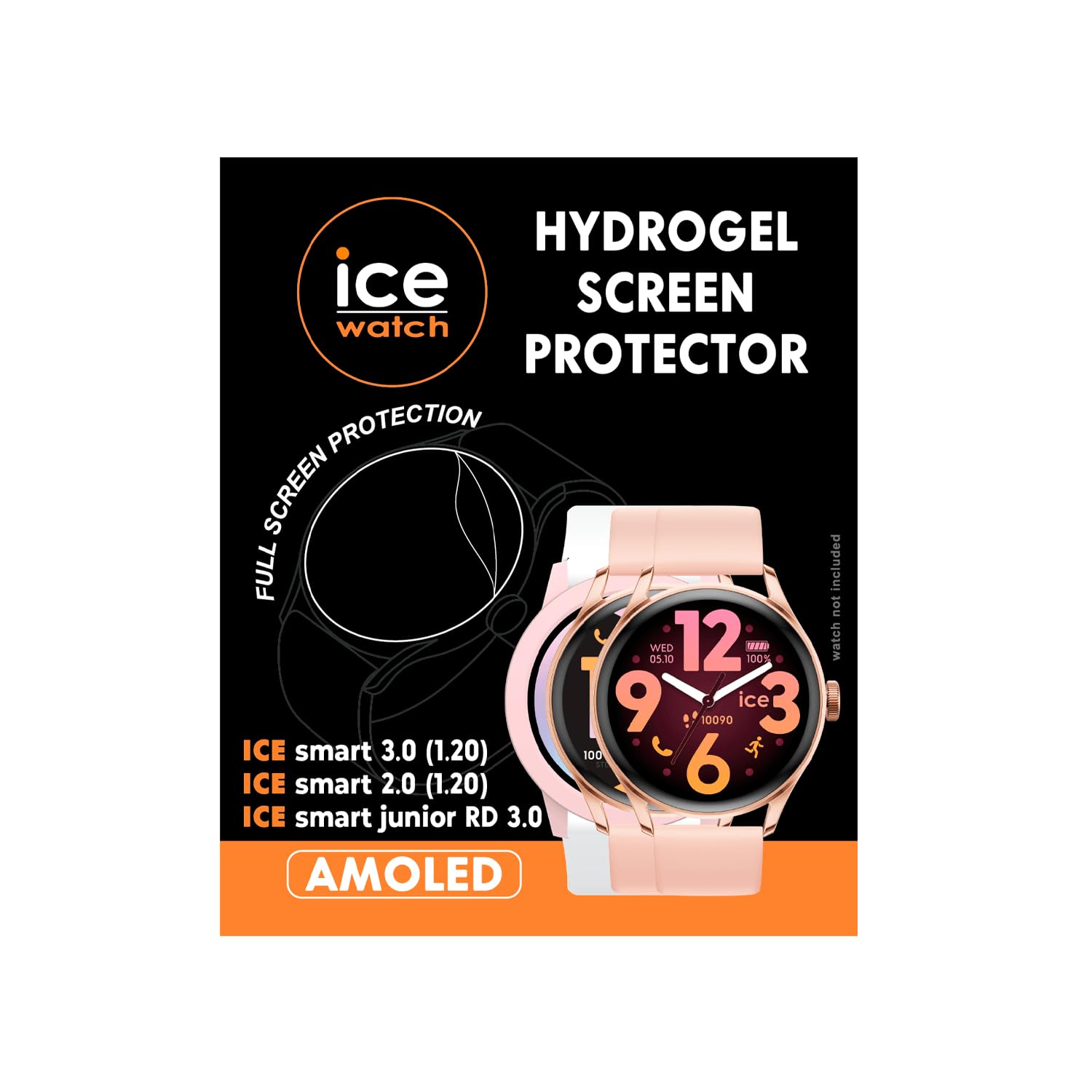 ICE-WATCH Ochraniacz Ekranu do Ice Smart 2.0, Okrągły, (023196)