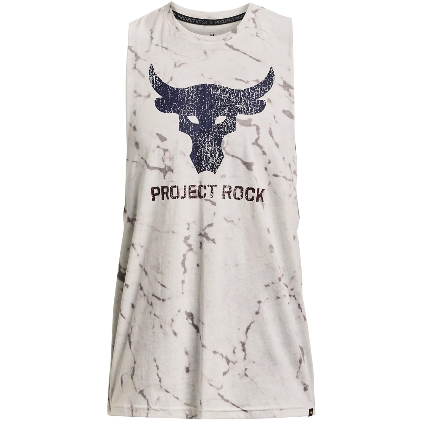 Under Armour Camiseta sin mangas Project Rock Bull para hombre