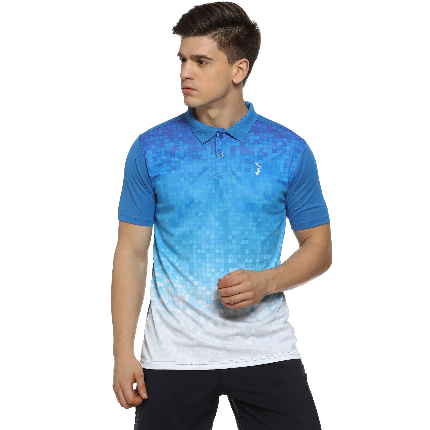 Campus Sutra Men's Regular Fit Active Base Layer Shirt