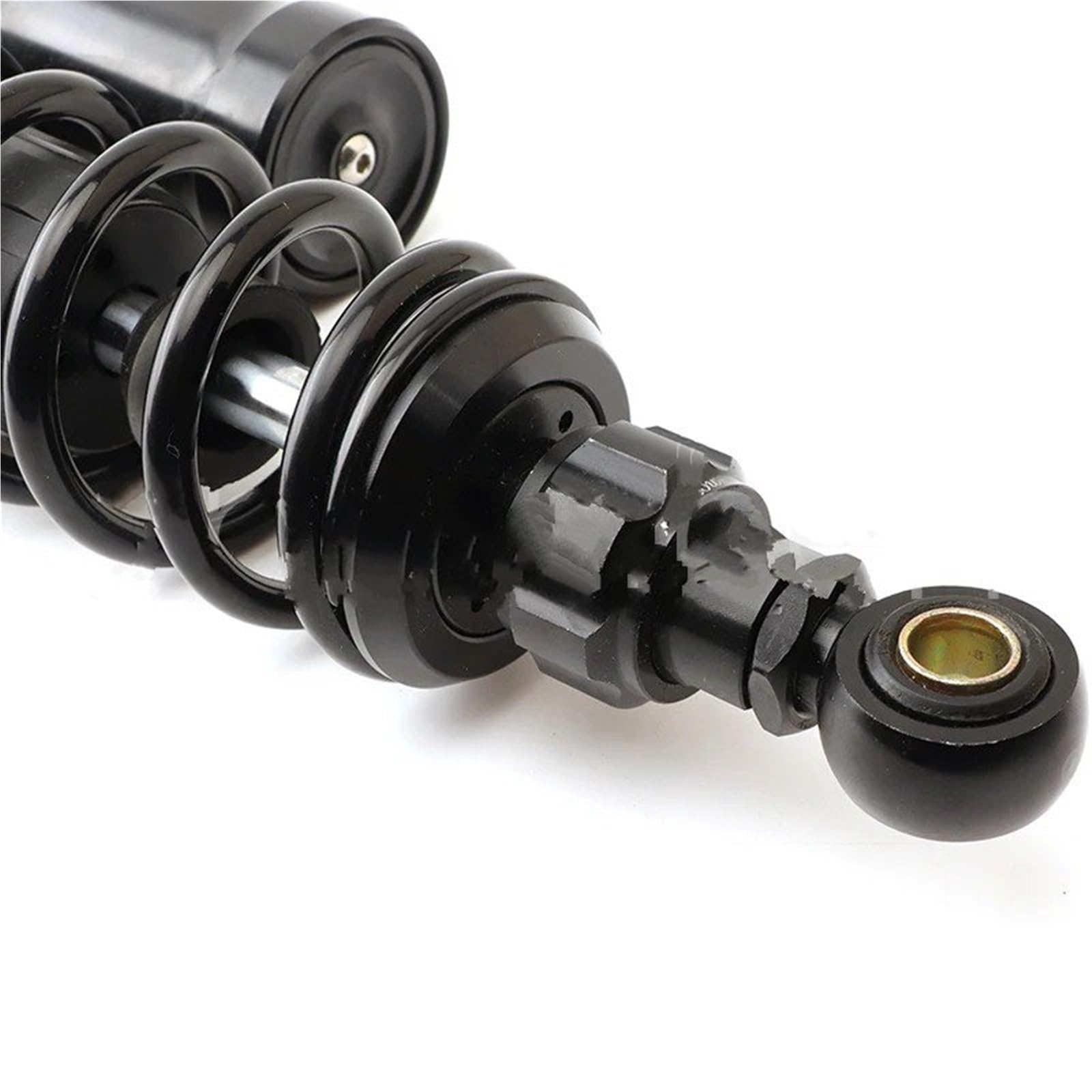 Amortiguador gas presión puntal trasero Amortiguador Trasero Ajustable CNC De 320 Mm/340 Mm/360 Mm, Apto Para Coches Eléctricos, Scooters, Motocicletas, Motos De Cross Modificadas.(340Mm)