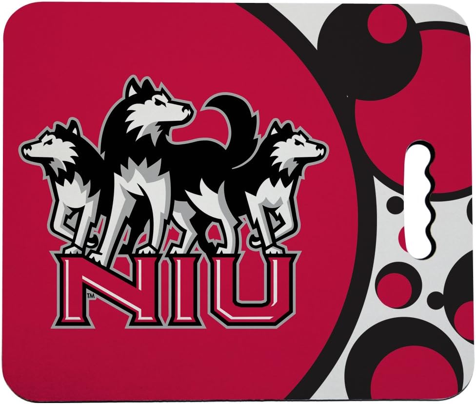 VictoryStore Outdoor Seat Cushions - Northern Illinois University Stadium Seat Cushion - Circles Design
