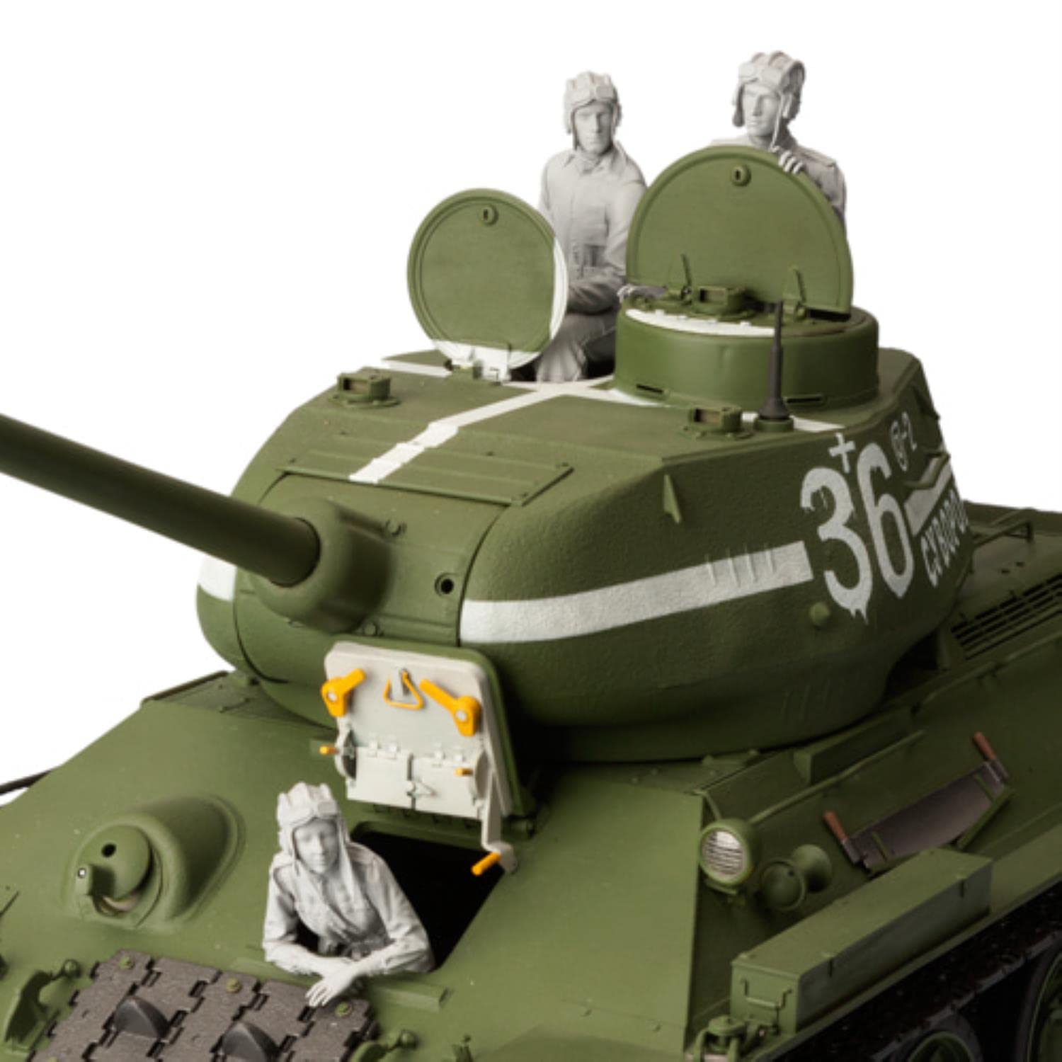 1/16 Ancient Tank Crew Include 3 (nessun carro Armato 3 Figure) Kit Modello in Resina smontato Non Verniciato