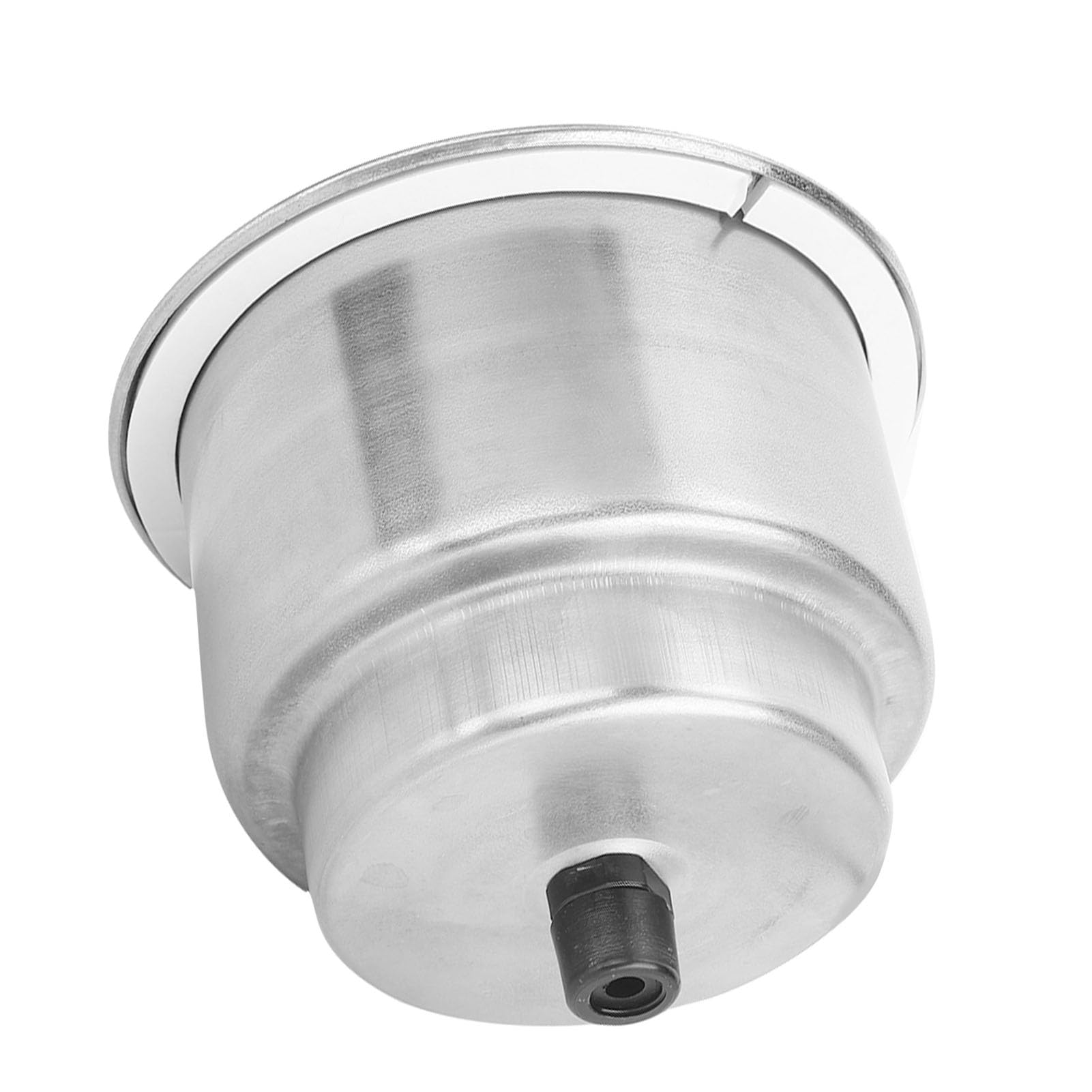 Jiawu Portabicchieri RGB, 4 Pezzi DC 12V Portabicchieri LED con Telecomando per Camion Marino in Acciaio Inossidabile, Design Antiscivolo a Tenuta Stagna Materiale 304 14 Perline LED