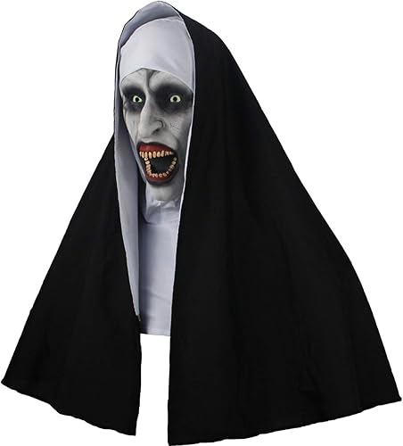 Máscara facial de papel de terror de terror para fiesta de disfraces de Halloween