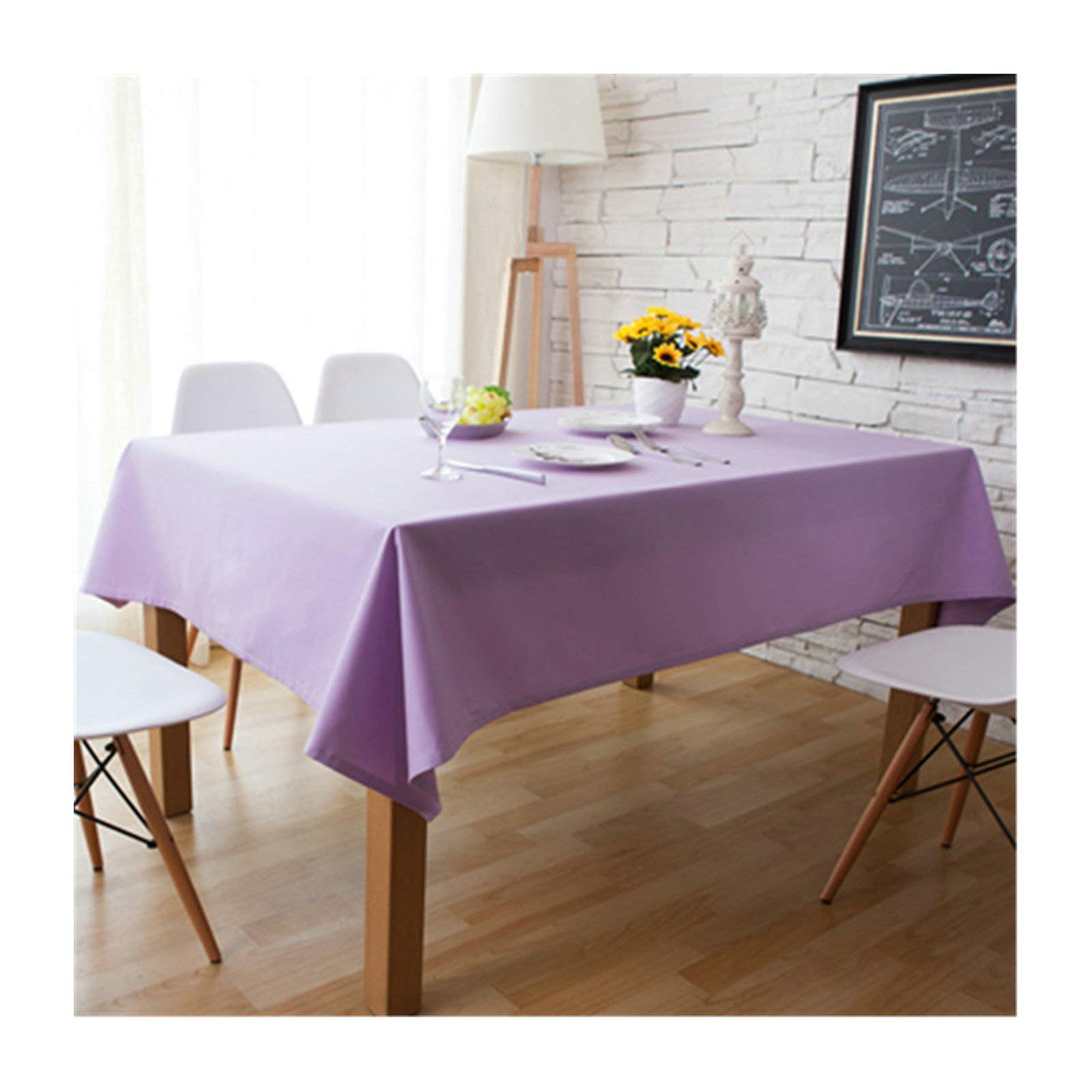 Nappe toile de fond violette 140x200cm couverture picnic moderne