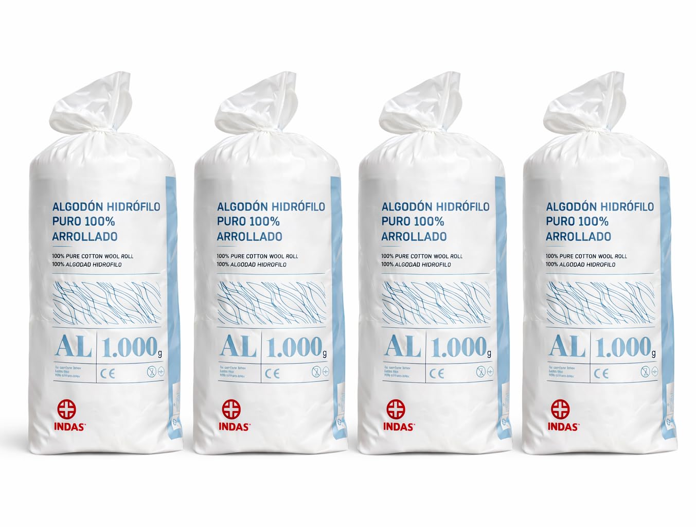 MEDINET CLINIC Algodón Arrollado 1000 g para Uso Sanitario y Doméstico — view 5