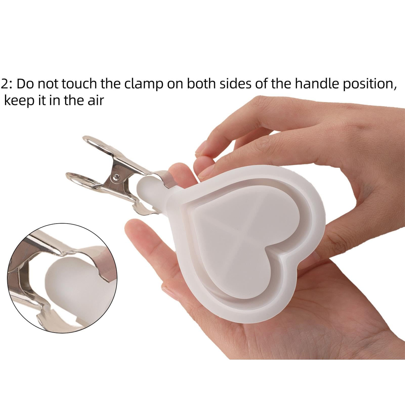 Amazon.co.jp: ハートマグレジンモールド、ハートカップキャンドル