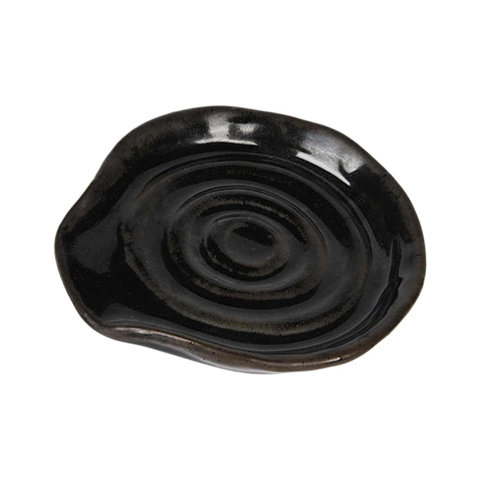 TQUXNGA Multifunctional Ceramic Condiment Tray and Cooking Utensil Rest for Home Cooks Spoon Holder Kitchen Tool Earthenware Spoon Rest