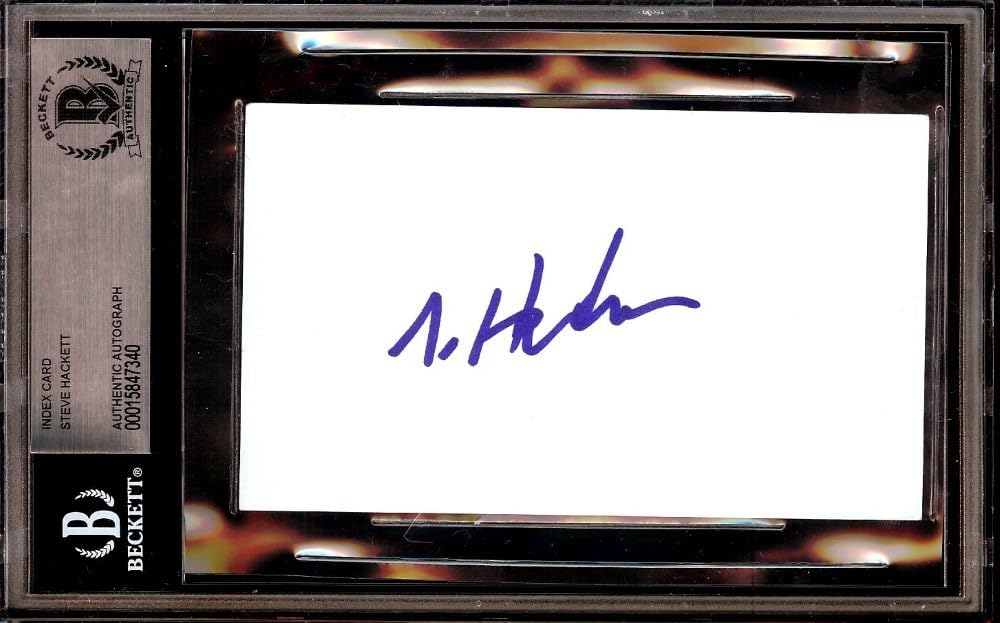 Steve Hackett サイン入り LPレコード Steve Hackett サイン入り LPレコード Steve Hackett サイン入り LP