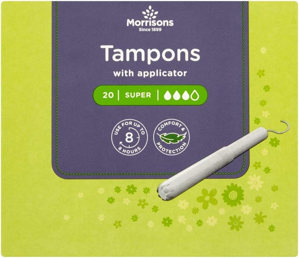 Morrisons Applicator Tampons Super 20 Pack Amazon.co.uk Health