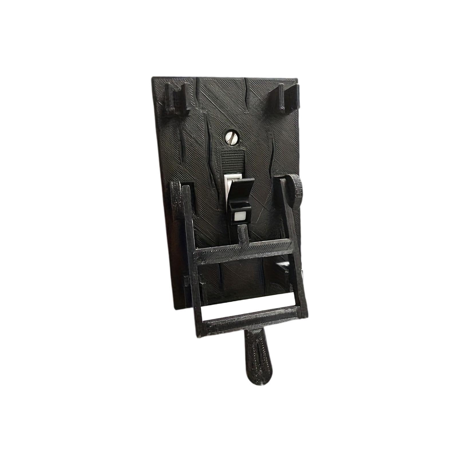 LOVIVER Light Switch Cover with Flip Handle Outlet Cover Home Decor Modern Sturdy Light Switch Plate Multiuse for Bedroom Home Office