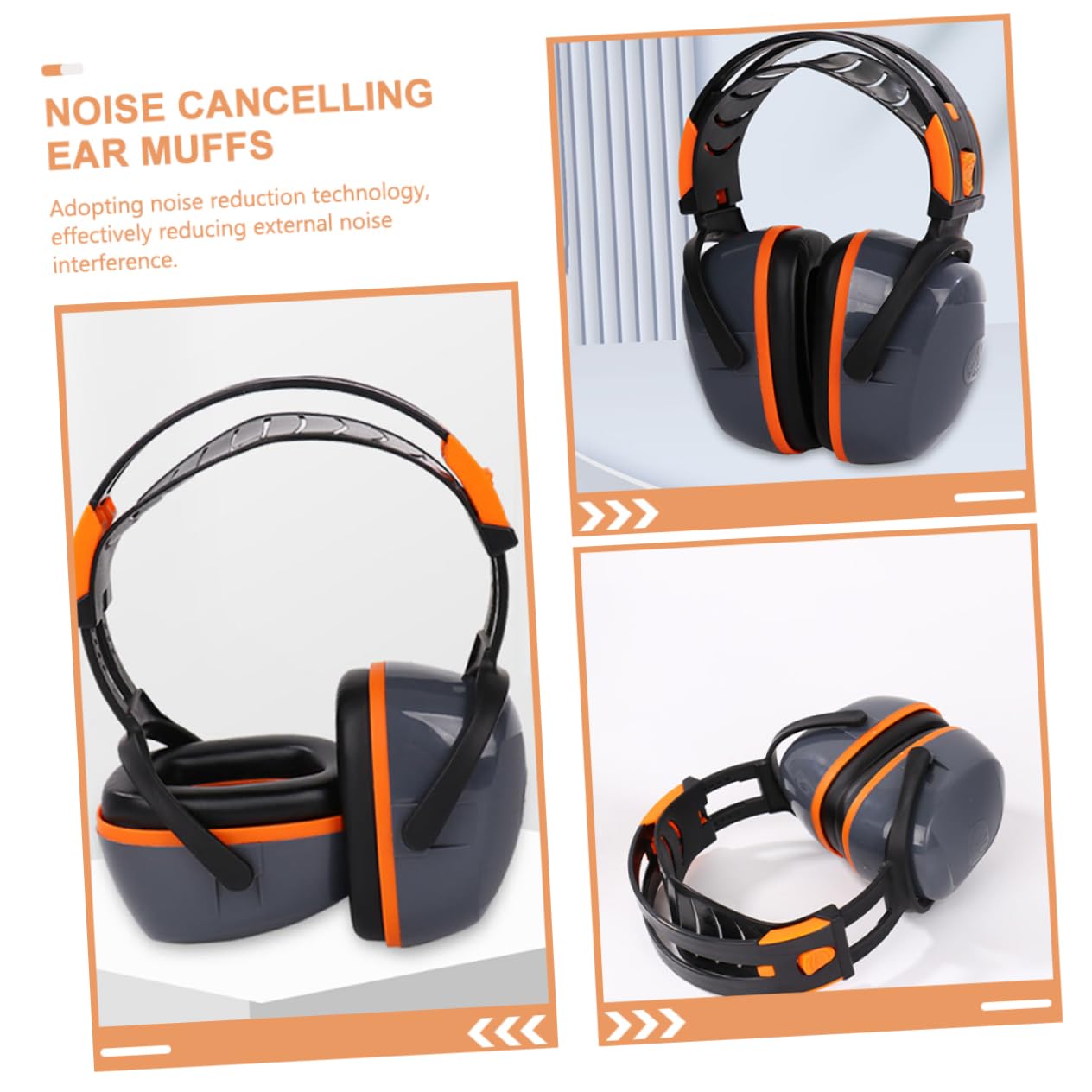 HOMSFOU 3piezas Auriculares De Aislamiento Acústico Reducción De Orejeras Cómodas Para y Diseño y