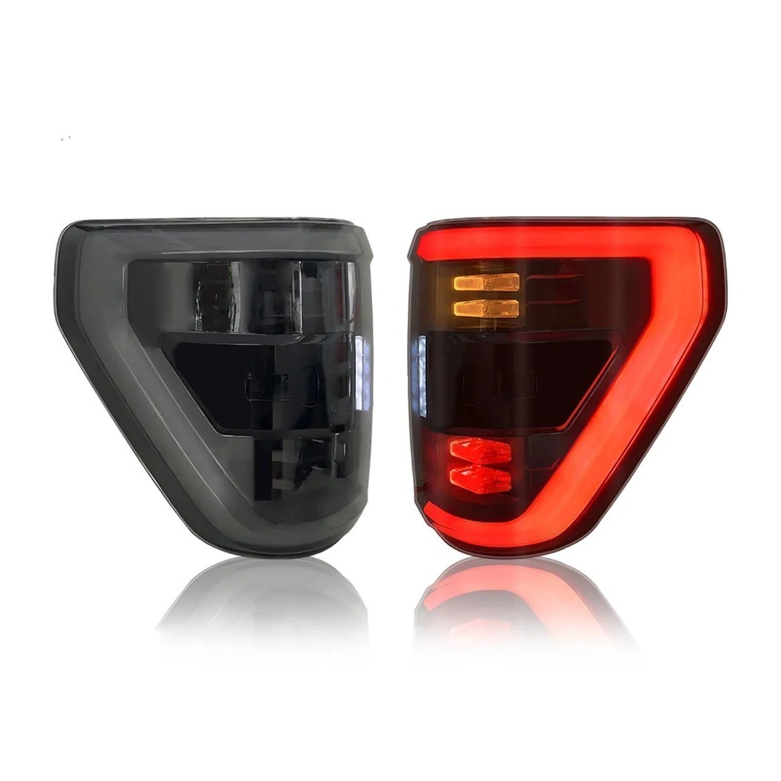 Luci di stop posteriori a LED rosse per fanali posteriori, fendinebbia, indicatori di direzione dinamici, gruppi ottici posteriori per auto.