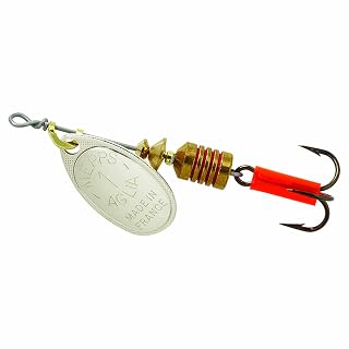 Mepps Aglia Plain Spinner - Treble Hook Size 1 Silver