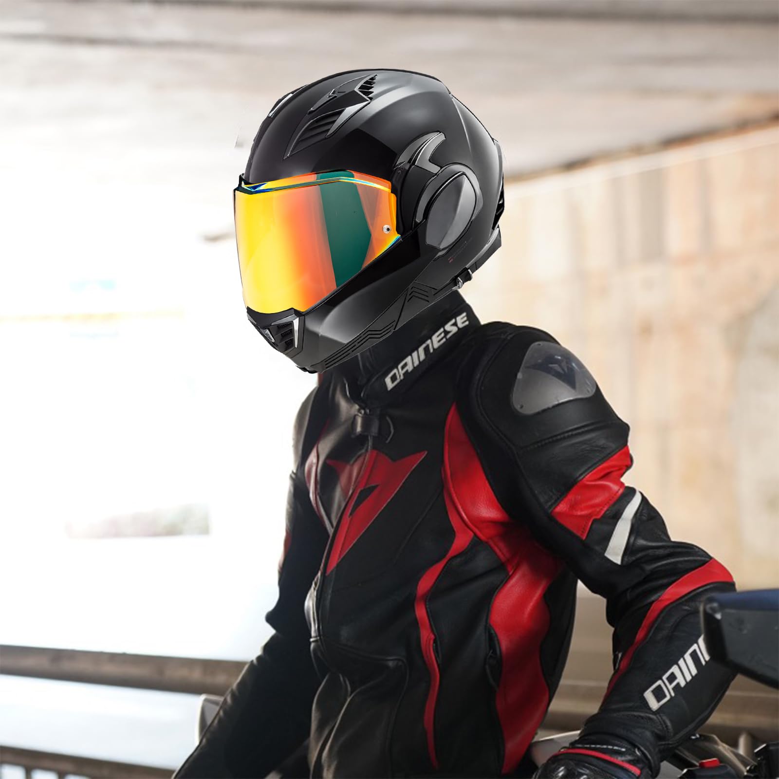 VCOROS Helmvisier für FF900 Valiant II Motorradhelm Visier